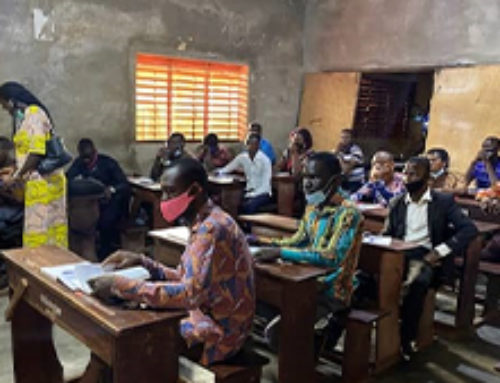 La 1ère PROMOTION DE FORMATION DES ENSEIGNANTS DU PRIVÉ DE NATITINGOU.